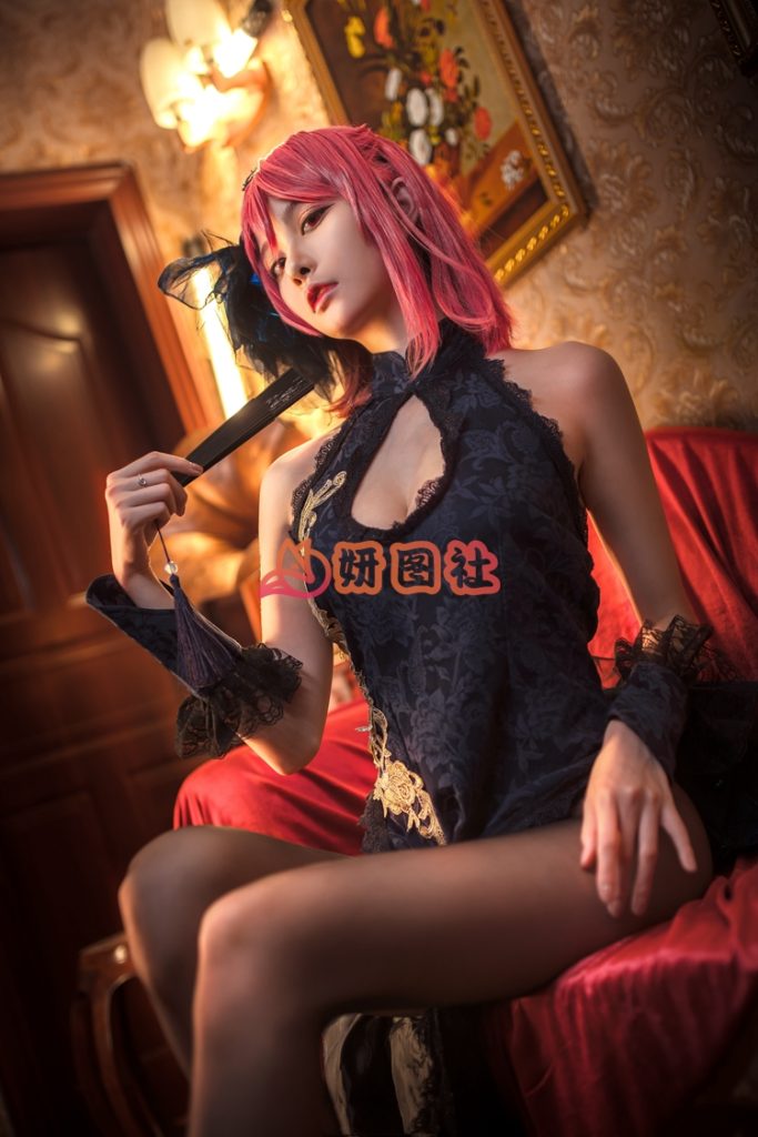 图片[1]-yantu204、斗鱼知名Cos沧霁桔梗原版写真作品合集[8套1.3G]-琉璃社