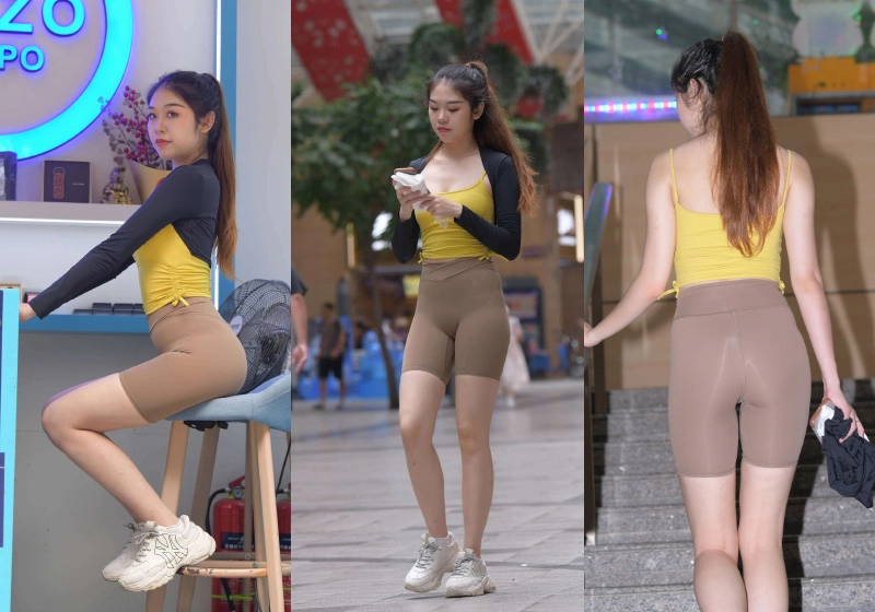 yantu620、[街拍]M950.灰色短裤女孩[图片645P14.4G]-琉璃社