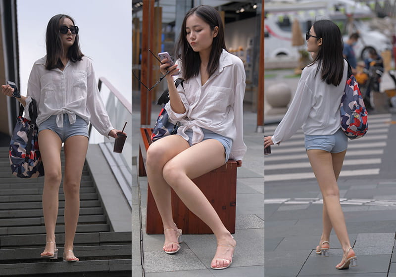 yantu667、[街拍]M883.热裤美女[视频图片24.7G]-琉璃社