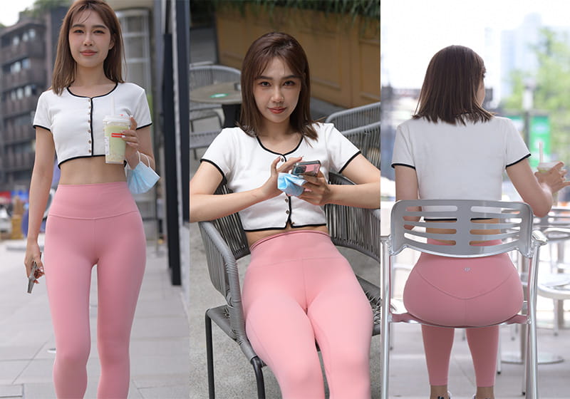 yantu669、[街拍]M881.粉色瑜伽裤美女[视频图片20.7G]-琉璃社